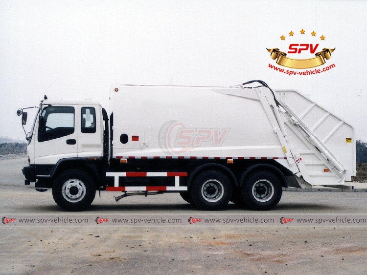 Compactor Garbage Truck - ISUZU - LS